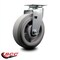 Service Caster 6 Inch Thermoplastic Rubber Wheel Swivel Caster with Roller Bearing SCC SCC-20S620-TPRRF - alternate 2